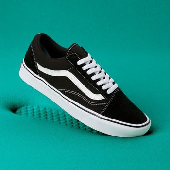 Vans Comfycush Old Skool - Miesten Tennarit - Mustat/Valkoinen